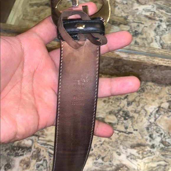 Gucci belt (Authentic) good condition normal wear - Picture 2 of 3